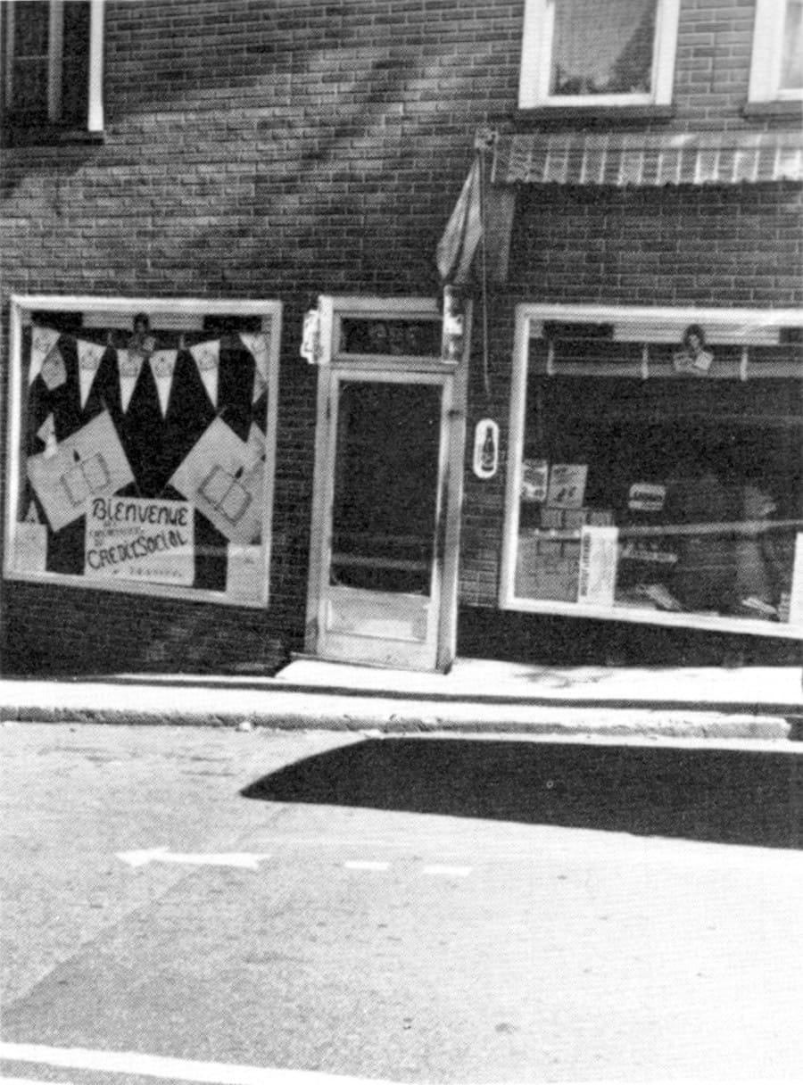 Une autre vitrine annonçant le congrès - Congrès 1955