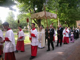 Procession de la fête Dieu