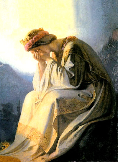 La Vièrge pleure à La Salette
