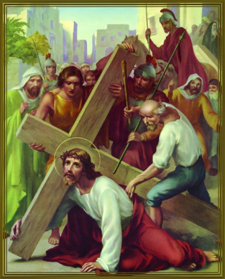 Jésus tombe pour la première fois