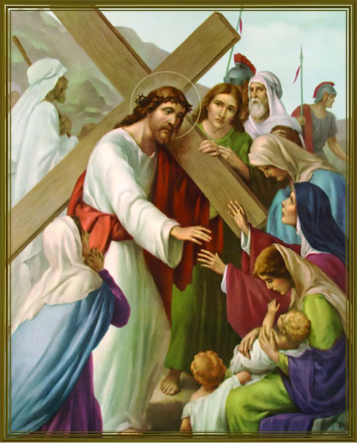 Jésus rencontre les femmes de Jérusalem