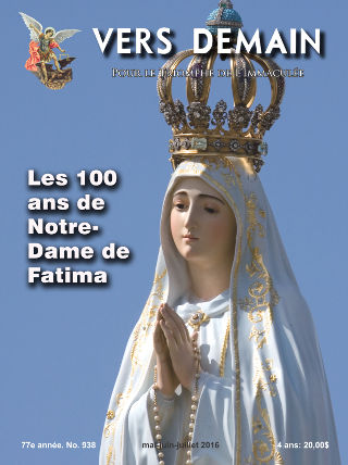 Vers Demain mai - juin - juillet 2016